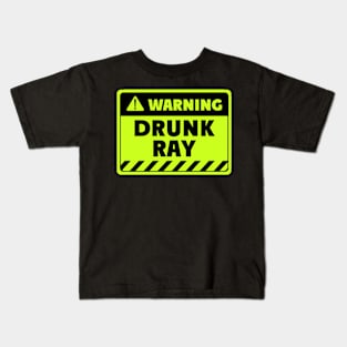 drunk Ray Kids T-Shirt